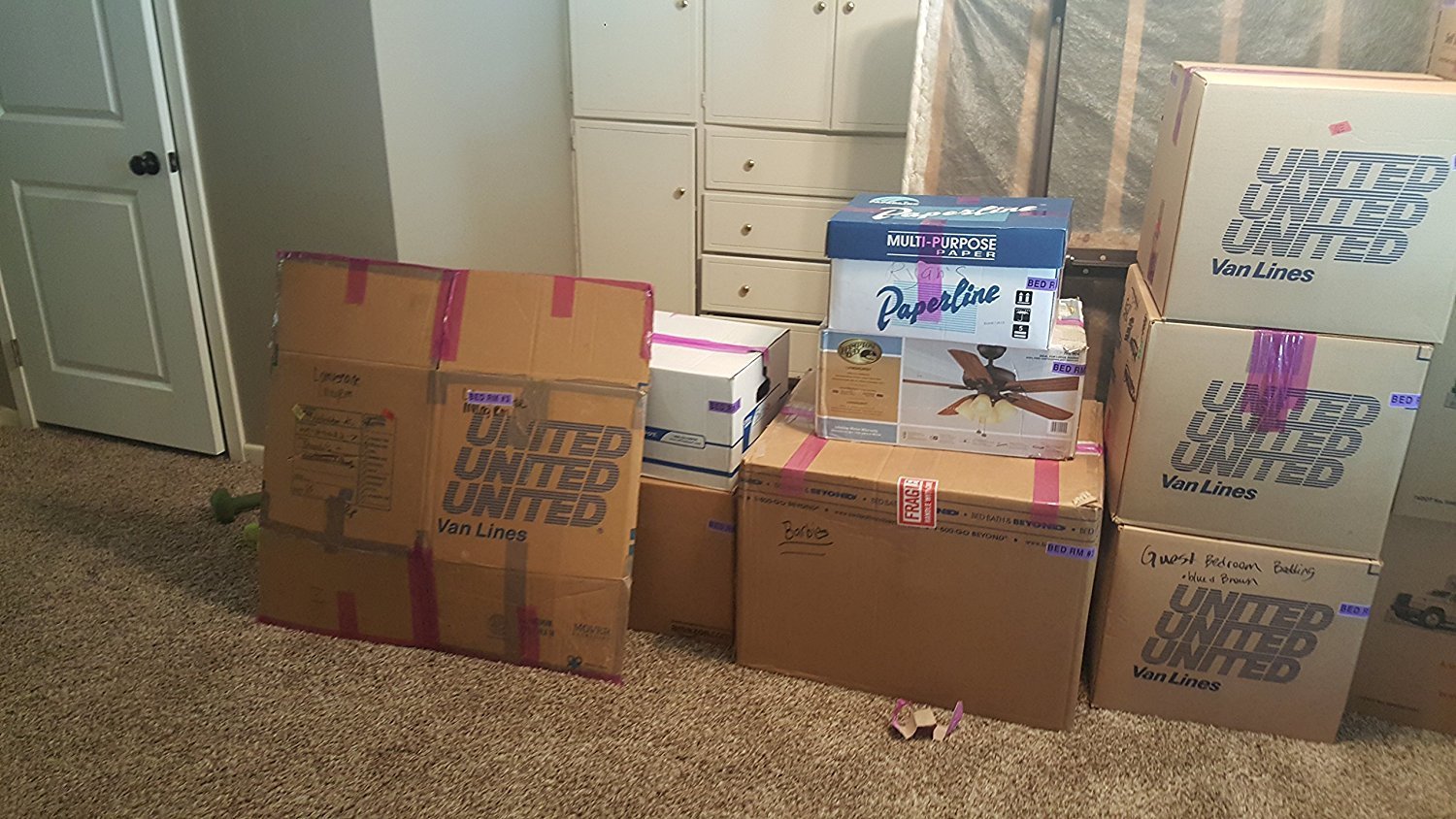 Smooth Move 500 - Color Coded Moving Labels