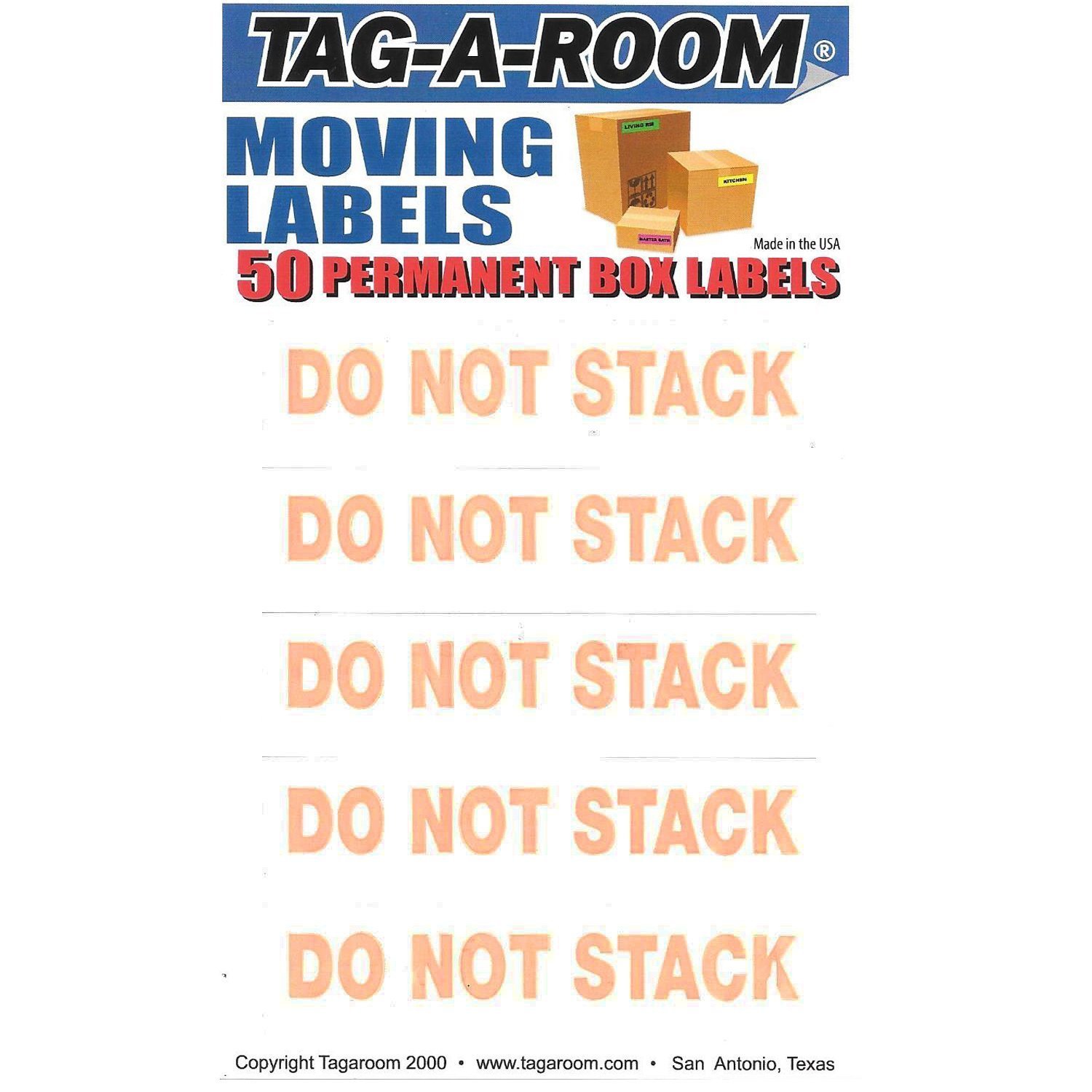 Do Not Stack Labels - 50 Count 011553-50