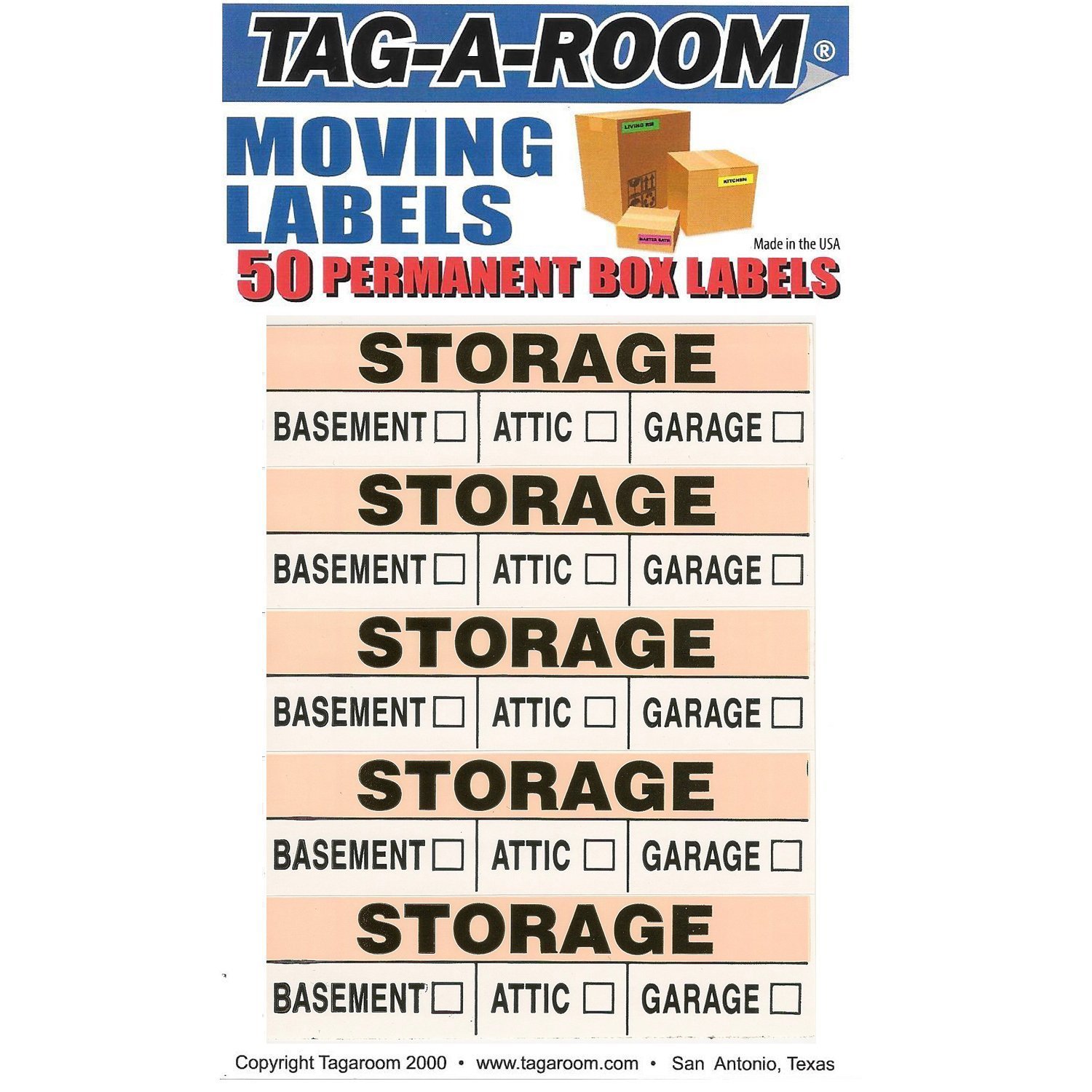 Storage Labels - 50 Count 1401016-50