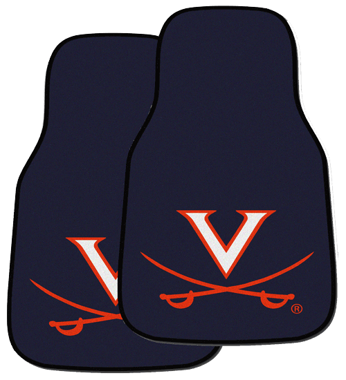 Virginia Cavalier 2-Pc Carpet Auto Mat Set 3256-Carpet