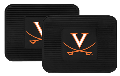 Virginia Cavalier 2-pc Vinyl Auto Utility Mat Set 3259