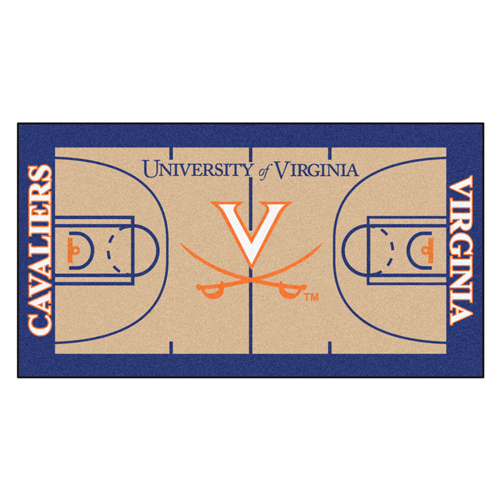 Virginia Cavalier Basketball Field Runner 3258-BKB