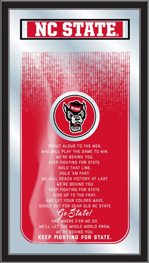 NC State Fight Song Mirror 2061