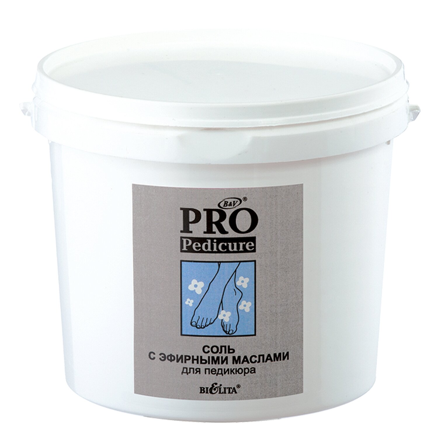 PRO PEDICURE | СОЛЬ с эфирными маслами для педикюра, 1000 г PRO PEDICURE | СОЛЬ с эфирными маслами для педикюра, 1000 г