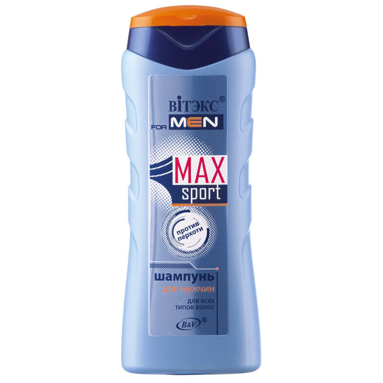 VITEX for MEN sport MAX | ШАМПУНЬ для всех типов волос, 250 мл VITEX for MEN sport MAX | ШАМПУНЬ для всех типов волос, 250 мл