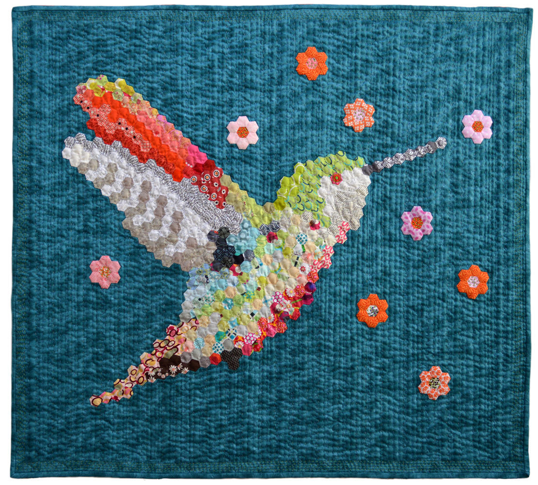 Hexie Hummingbird No.2 by Gail Lizette Weiss