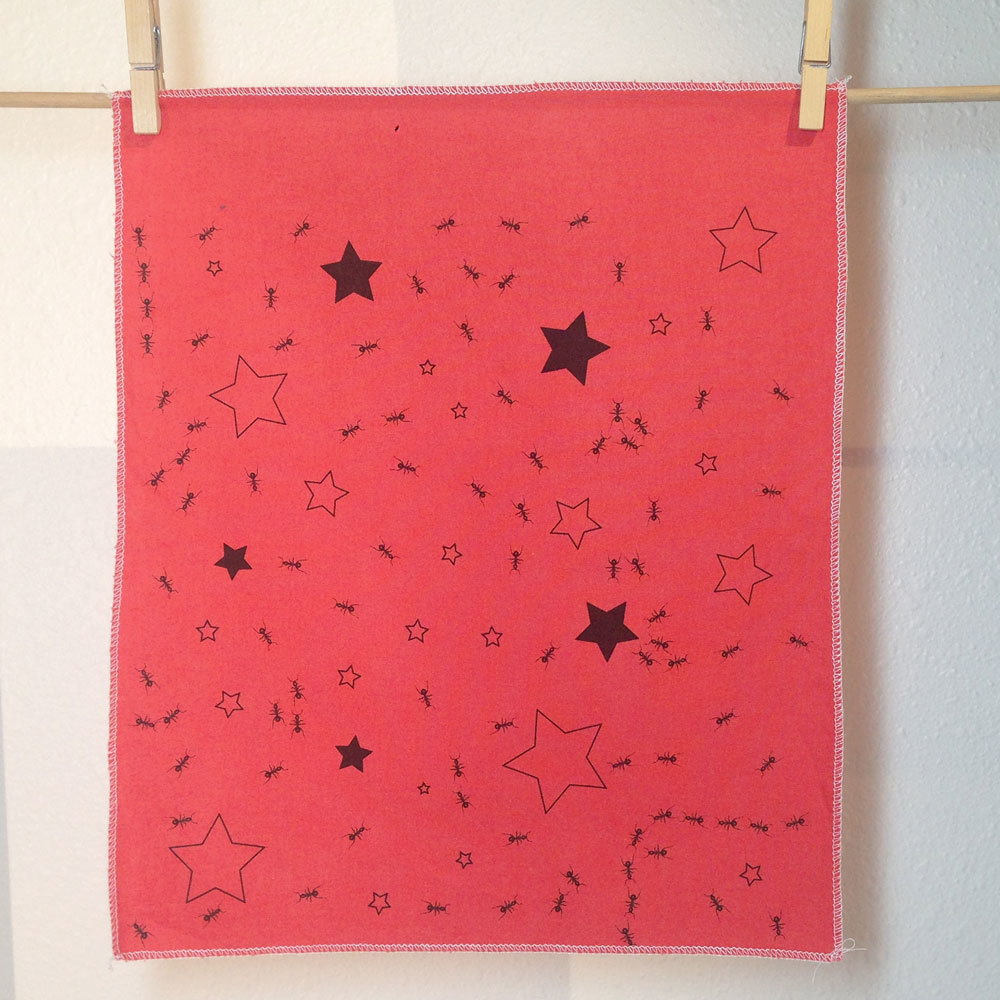 Ants In Stars Fabric Panels