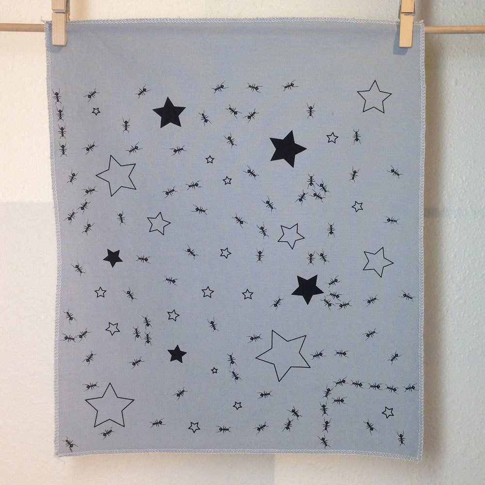 Ants In Stars Fabric Panels