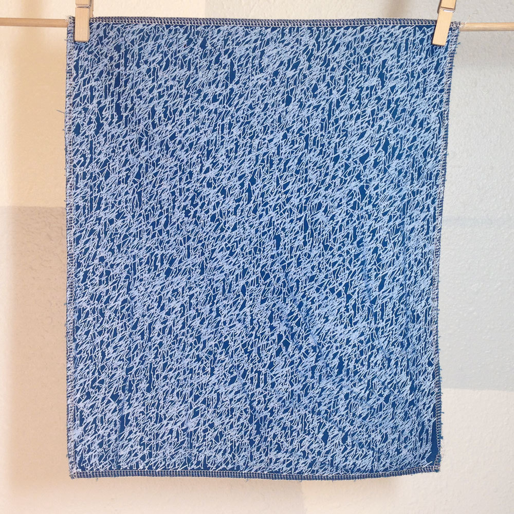 Scribbles Fabric Panel