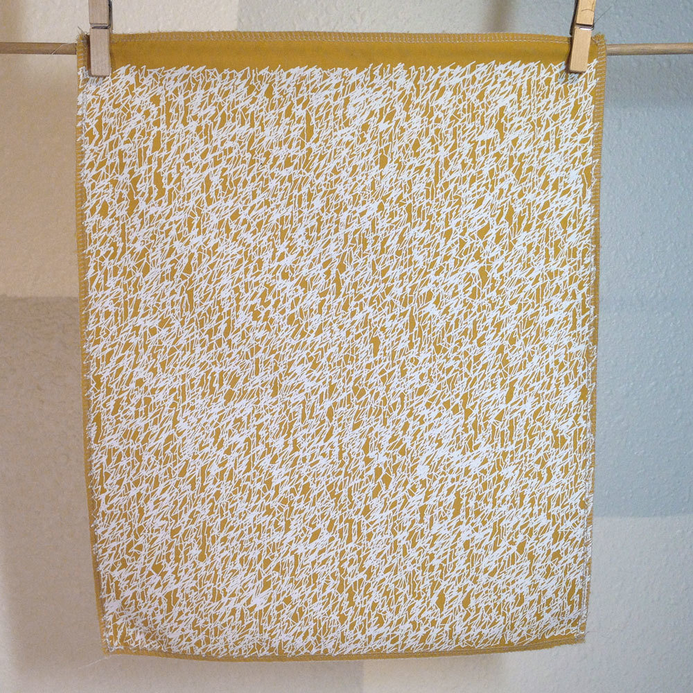 Scribbles Fabric Panel