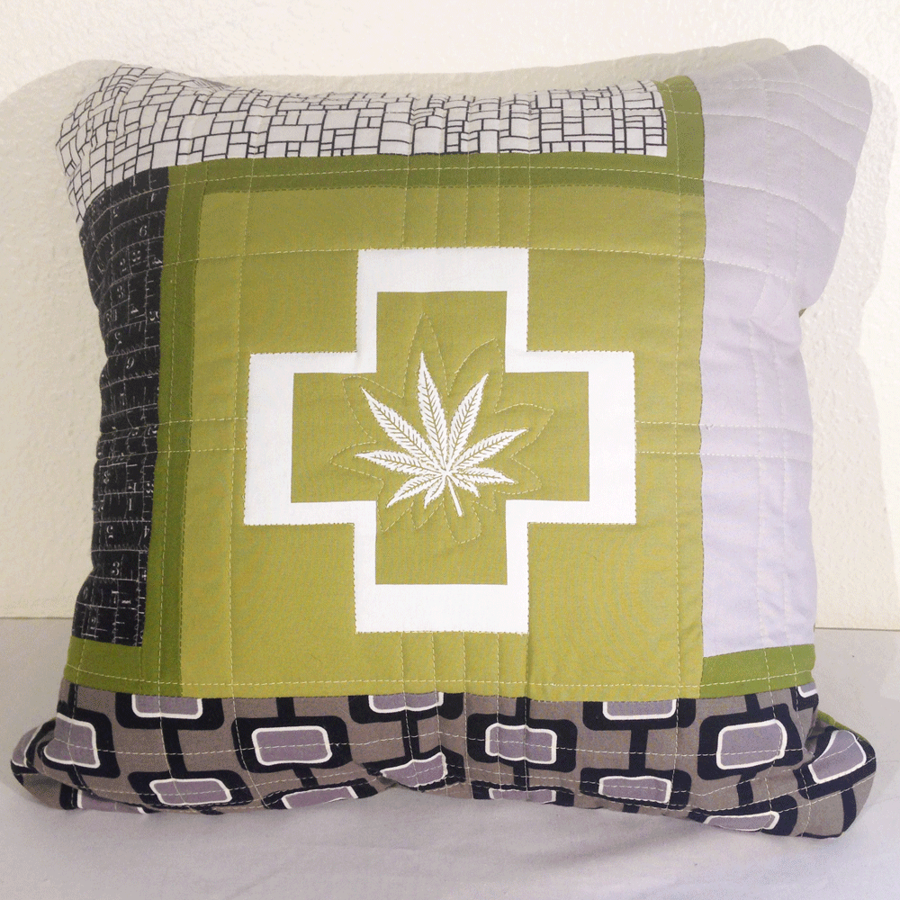 Cannabis Pillow No.2