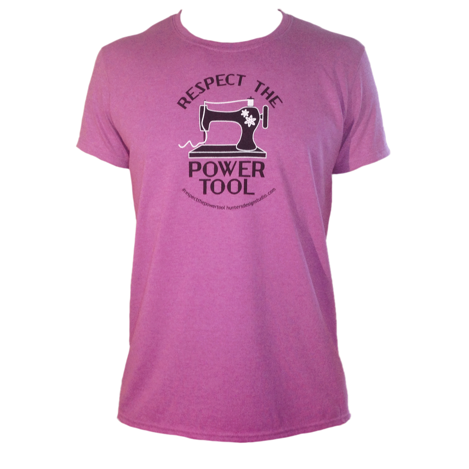 Respect The Power Tool - Women's Tee Orchid
