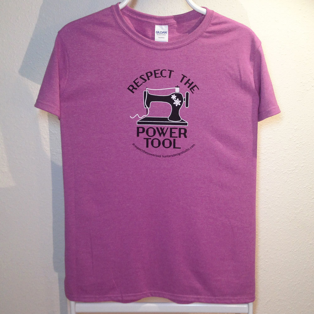 Respect The Power Tool - Women's Tee Orchid
