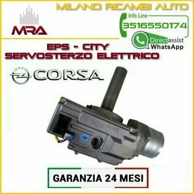 Servosterzo Elettrico Piantone Opel Corsa C con regolazione