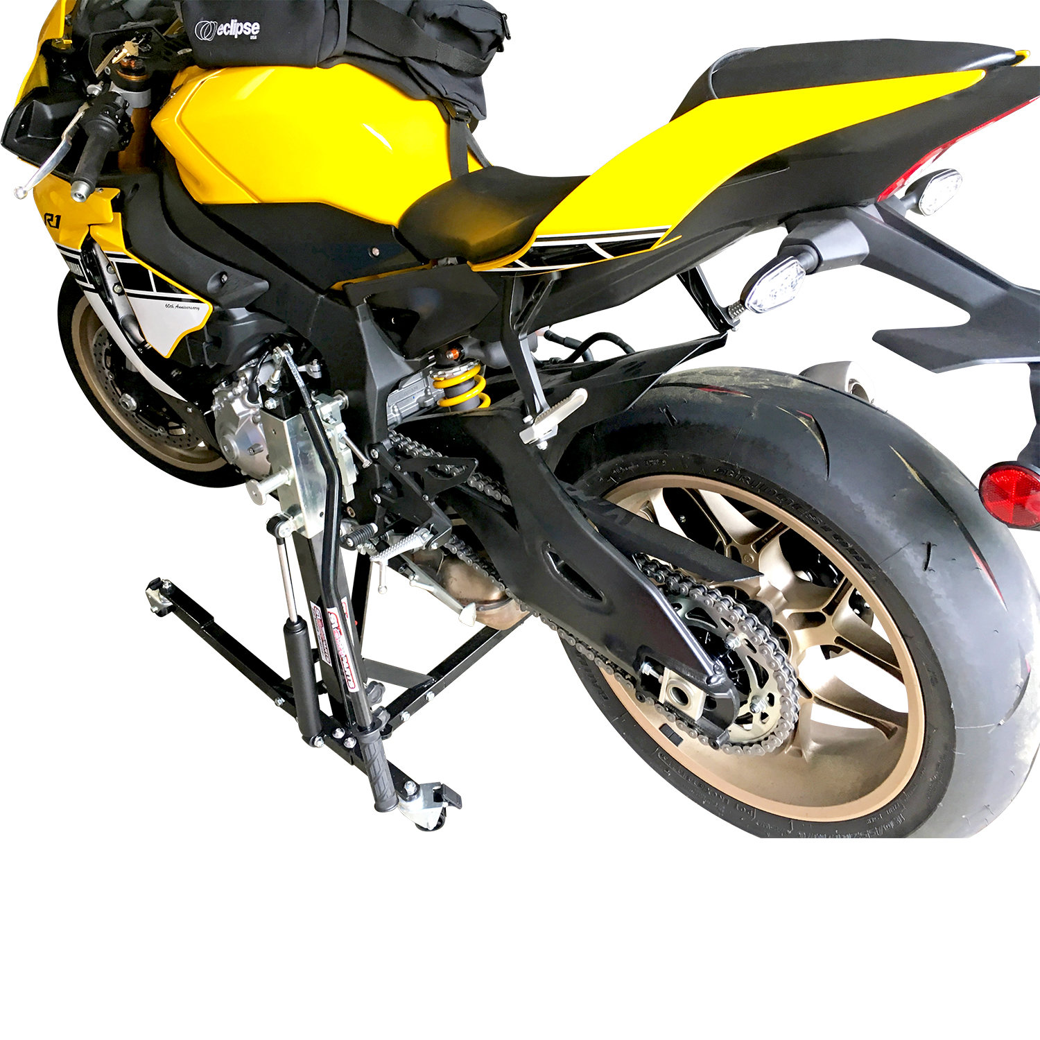 Black Custom Paddock Style Side Lift Stands Yamaha MT FZ-07