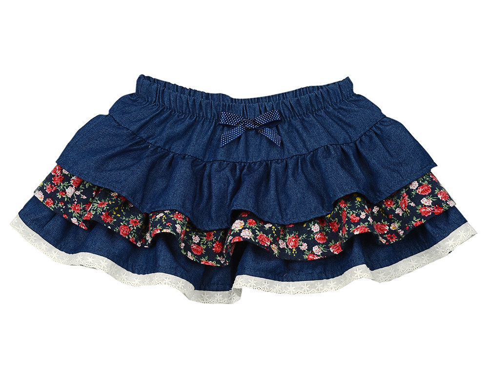 UD 2695(1)джинс Mini Maxi Юбка (92-116см) UD 2695(1)джинс