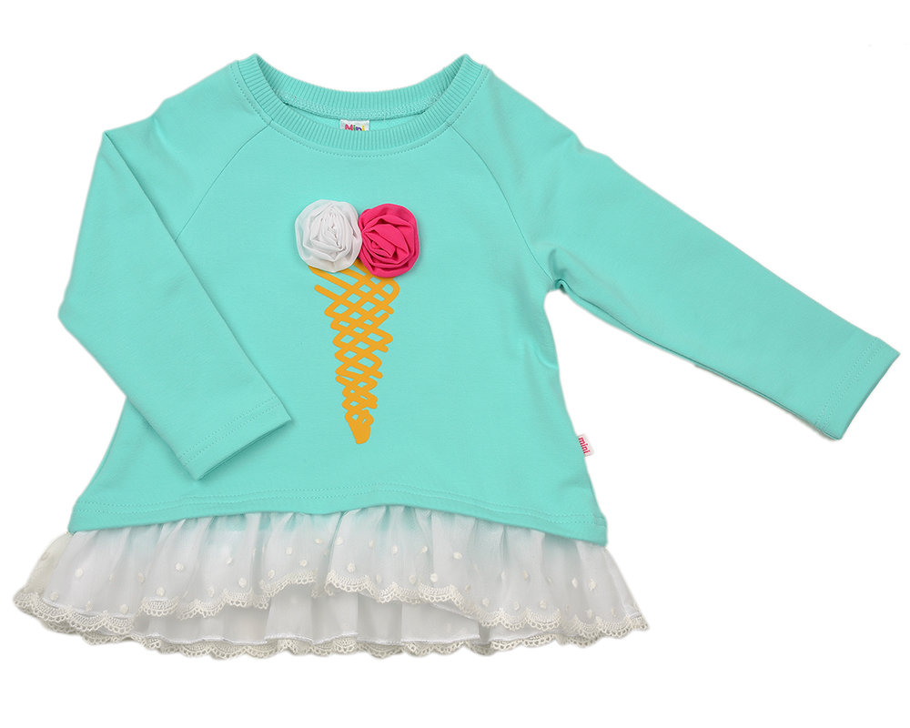 UD 2493(1)бирюза Mini Maxi Джемпер Мороженое (92-116см) UD 2493(1)бирюза