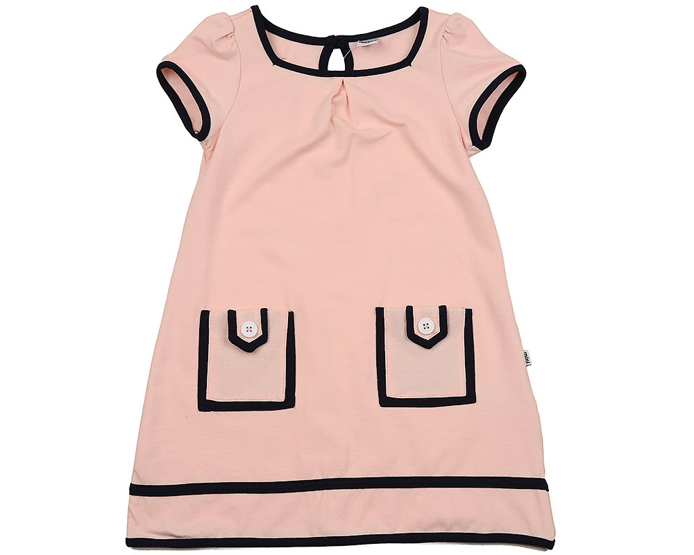 UD 1533 розов Mini Maxi Платье с карманами (98-122см) UD 1533 розов