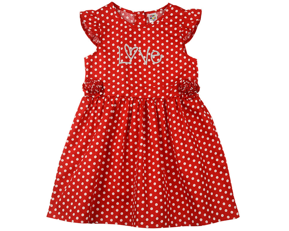 UD 4592(1)красный Mini Maxi Платье (98-122см) UD 4592(1)красный
