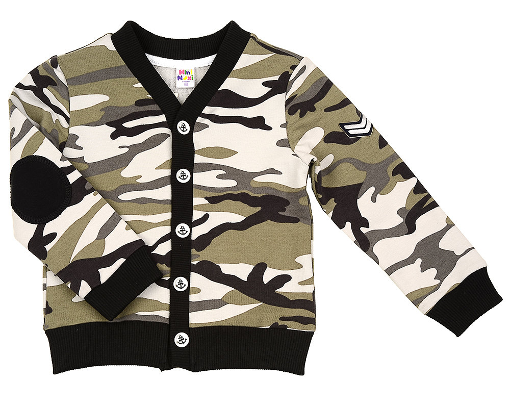UD 1203 камуфл Mini Maxi Джемпер (кардиган) (98-122см) UD 1203 камуфл