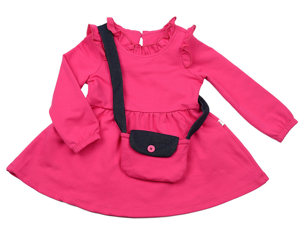 UD 2597(4)малина Mini Maxi Платье с сумочкой (98-116см) UD 2597(4)малина