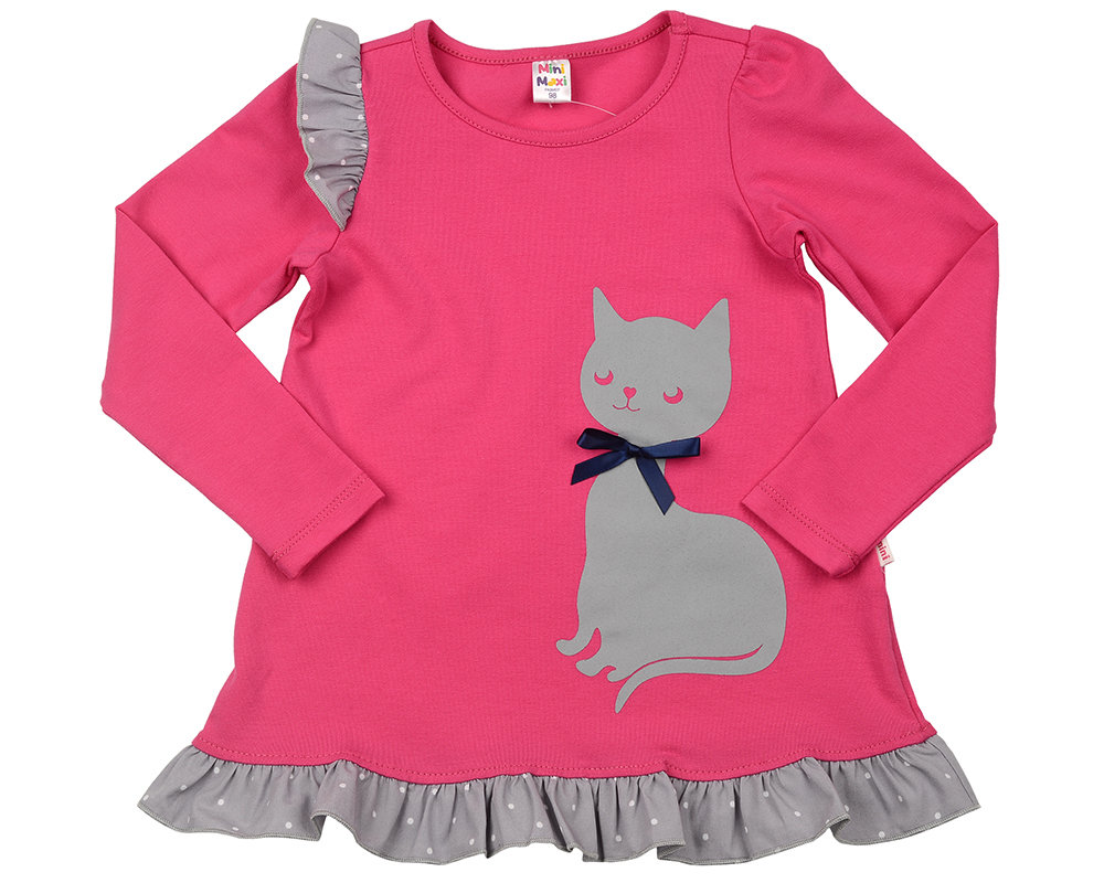 UD 1135(3)малина Mini Maxi Платье Кошечка (98-116см) UD 1135(3)малина
