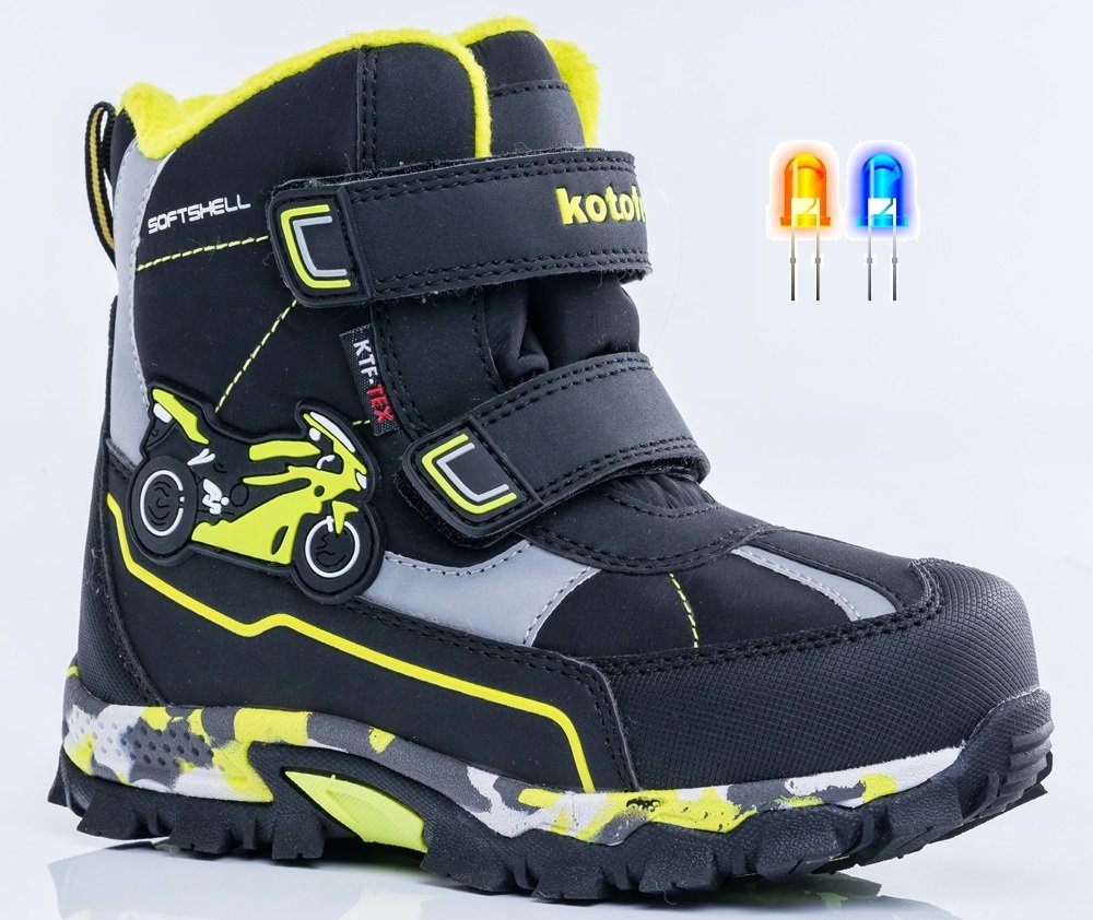 454990-43 Мембрана (Softshell + Светодиоды) Котофей, размеры 27-31 454990-43