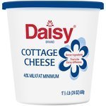 Cottage Cheese Daisy 4 Lowfat Cottage Cheese 24 Oz Cup
