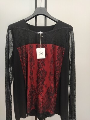 ART125 DIVA - Casacca Inserti Pizzo ART125 DIVA - Casacca Inserti Pizzo