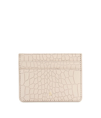 Bell & Fox RUMI Card Holder - Croc Powder Bell & Fox RUMI Card Holder - Croc Powder