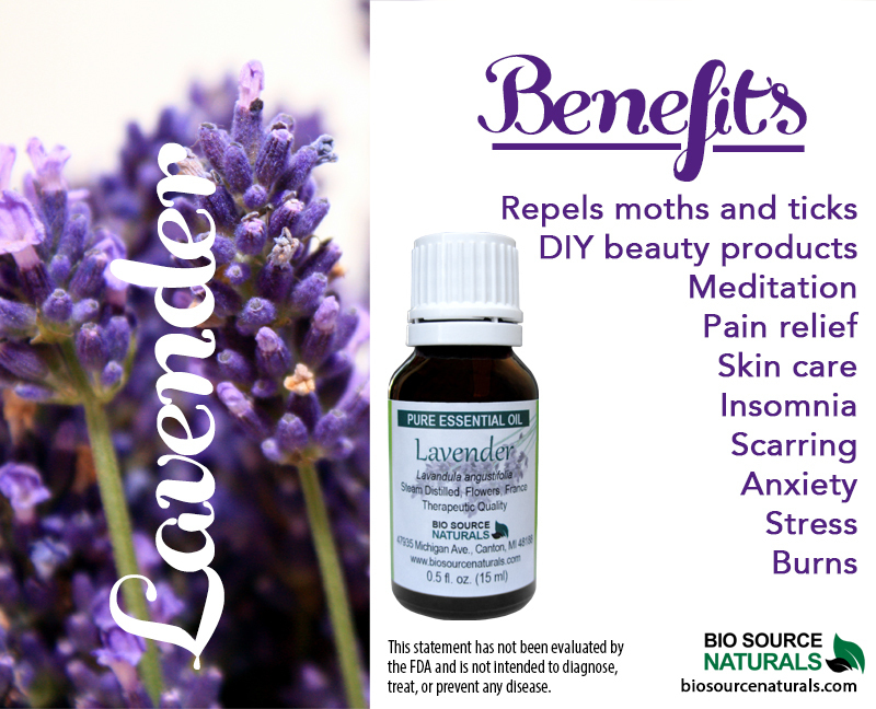 Buy Lavender Pure Essential Oil Roll On Biosource Essential Oils by