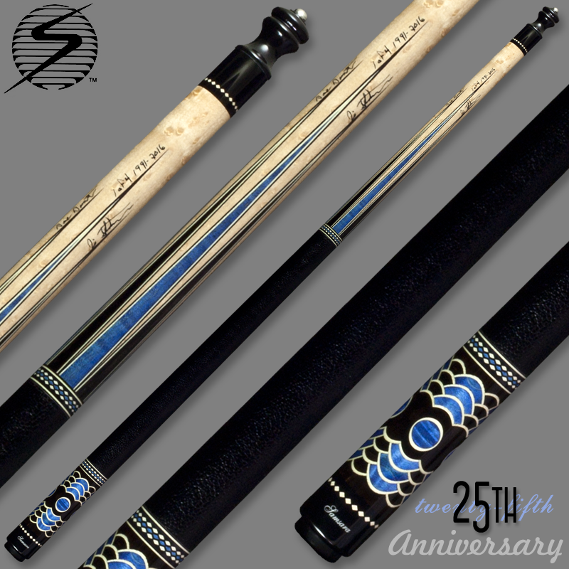 Samsara 25th Anniversary Cue - Blue Wrapped Samsara25BlueWrap