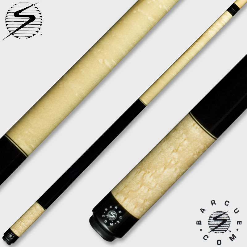 Samsara Bar Cue Series Birds-eye Maple / Ebonized Wrap BQ-BEM-EBW