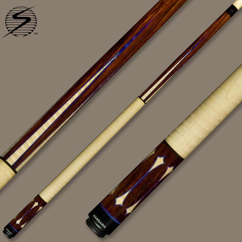 Samsara True Color Cue 618 - Double Diamond Purple & Blue TC618