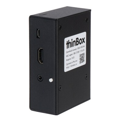 Тонкий клиент thinBox 3 WTWare 00000
