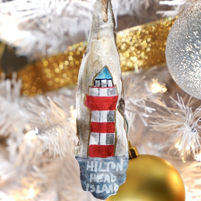 Hilton Head Christmas Oyster Ornament Hilton Head Christmas Oyster Ornament