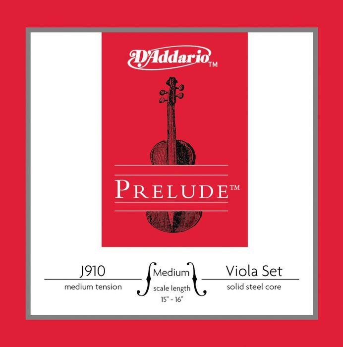D'Addairio Prelude String Viola- Steel Core J910