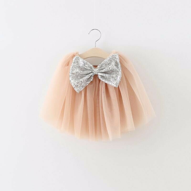 Tutu Bow Skirt | Champagne Tutu Bow Skirt | Champagne