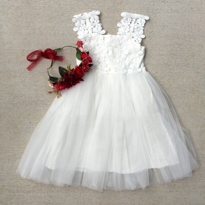 Layla Tutu Dress | White | No Flowers Layla Tutu Dress | White | No Flowers