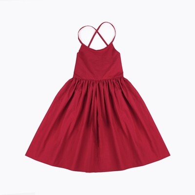 RUBY Florence Girls Christmas Dress | Rich Red RUBY Florence Girls Christmas Dress | Rich Red