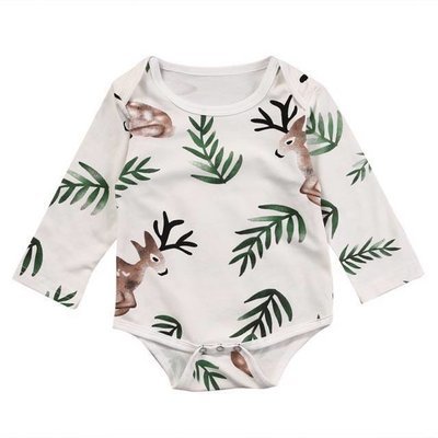 Deer Romper | Size 12-18m ONLY Deer Romper | Size 12-18m ONLY