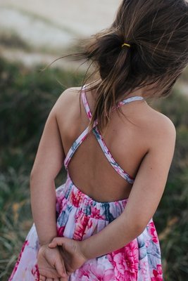 Charlotte Dress | Summer Blooms | Size 1 Only Charlotte Dress | Summer Blooms | Size 1 Only