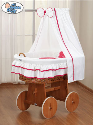 My Sweet Baby Drape Crib White Pattern