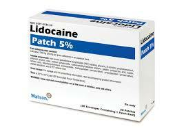 Sell Lidocaine Patches 30 Ct 00182