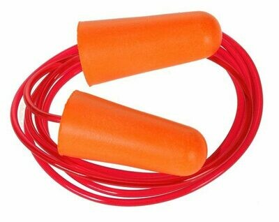 Ear Plug Corded PU Foam - 200 (PORTWEST) Ear Plug Corded PU Foam - 200 (PORTWEST)