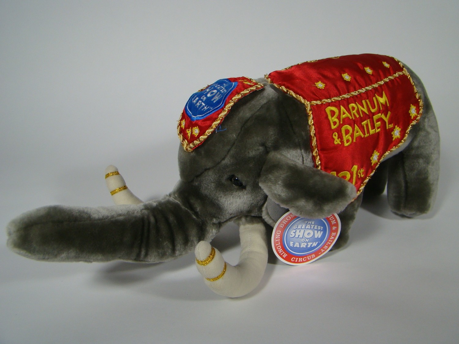 barnum and bailey stuffed elephant