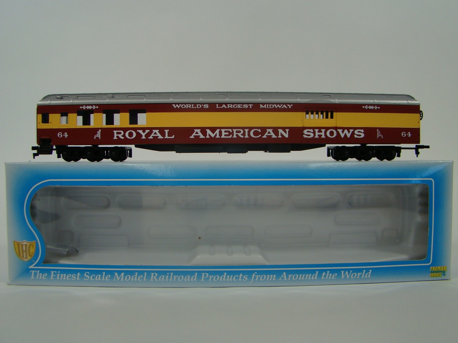 Toys & Hobbies HO Scale Train ROYAL AMERICAN SHOWS CIRCUS CAR SET IHC allsportschoice