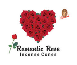 Romantic Rose Incense (10 cones) - Kamini Romantic Rose Incense (10 cones) - Kamini