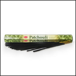 Patchouli Incense (20 Sticks) Hex Pack - HEM Patchouli Incense (20 Sticks) Hex Pack - HEM
