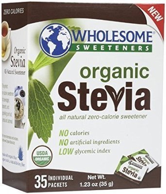 Organic Stevia (35x1g) sachets - Wholesome Sweeteners Organic Stevia (35x1g) sachets - Wholesome Sweeteners